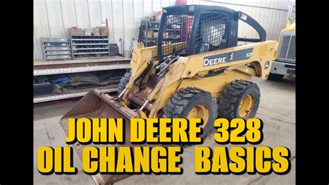 john deere 328 skid steer oil change|john deere 326d manual.